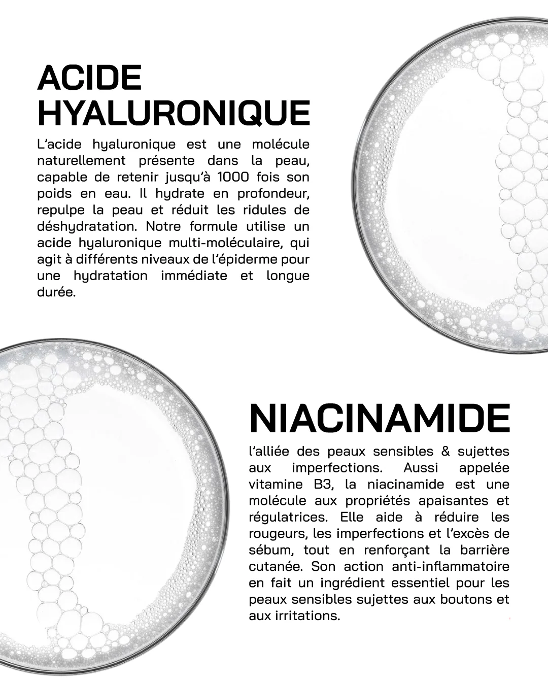 Touché Acide Hyaluronique + Niacinamide Peaux Sensibles – Image 4