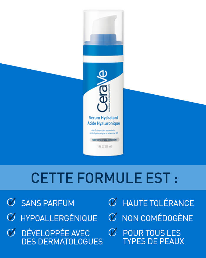 CERAVE Sérum hydratant acide hyaluronique pour tous les types de peaux 30ml – Image 4