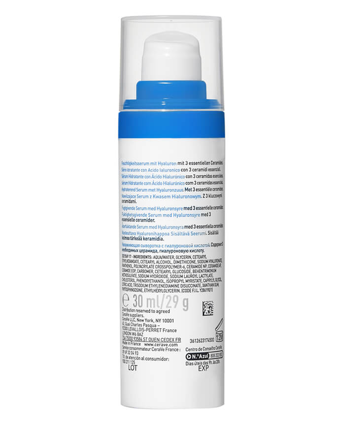 CERAVE Sérum hydratant acide hyaluronique pour tous les types de peaux 30ml – Image 2